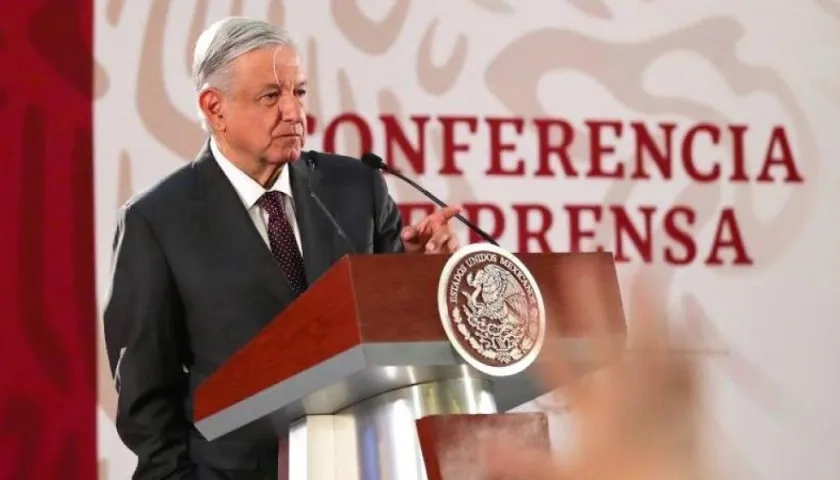 Andrés Manuel López Obrador, presidente de México.