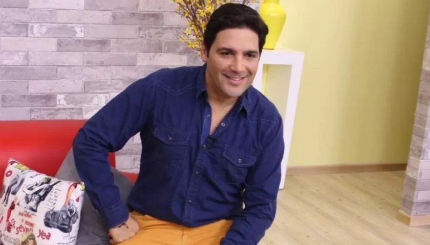 Agmeth Escaf, actor y presentador barranquillero.