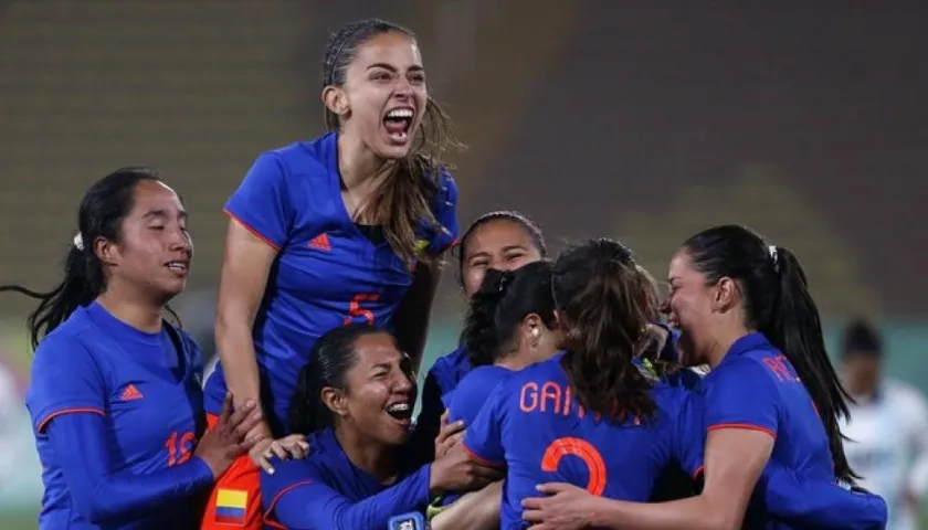 La colombiana Isabella Echeverri, en lo más alto.