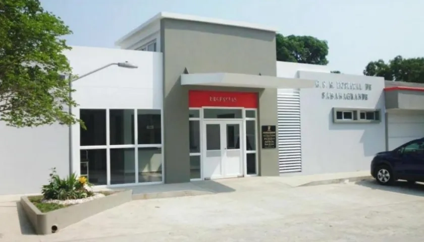 La víctima fue llevada al hospital de Sabanagrande.