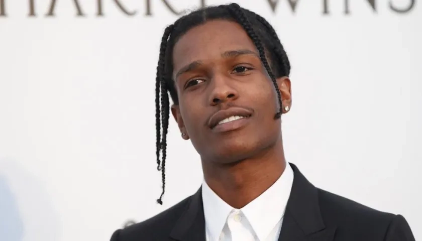 El rapero estadounidense ASAP Rocky.