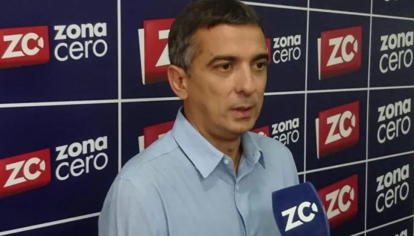 Carlos Sarabia, gerente del Alumbrado Público de Barranquilla.