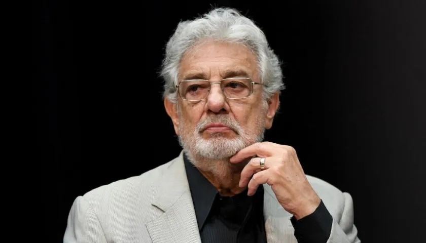Plácido Domingo, tenor español.