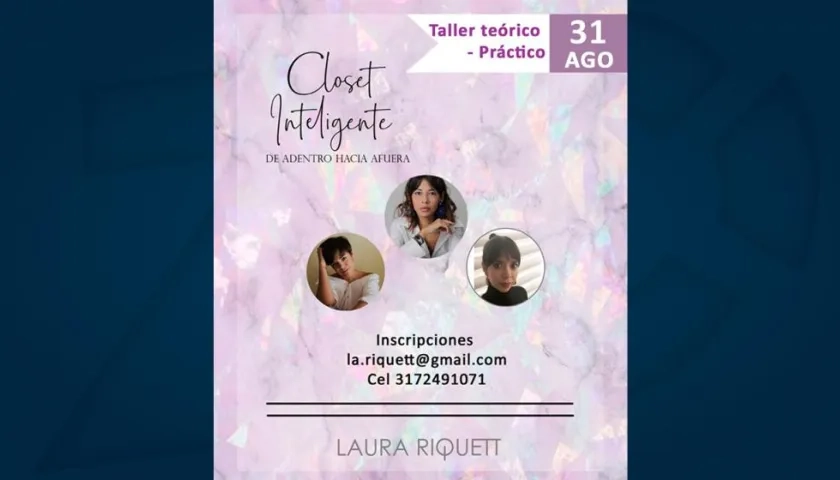 Clóset Inteligente realizará su primer taller el 31 de agosto.