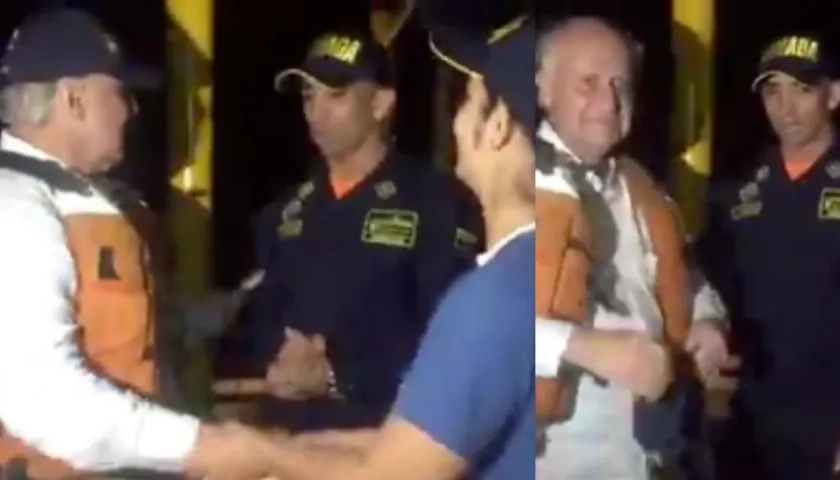 Científico Manuel Elkin Patarroyo, rescatado por la Armada en el río Amazonas.