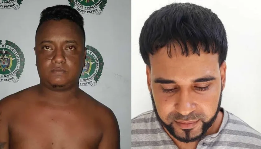 Edin Manuel Guzmán, alias ‘Mane, y Eduardo Collazos De la Cruz, alias, el ‘Piercing’.