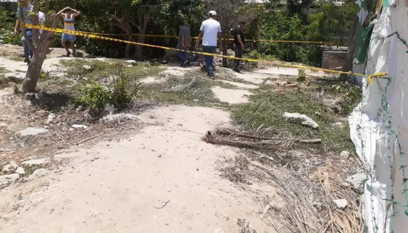 Lugar de los hechos.