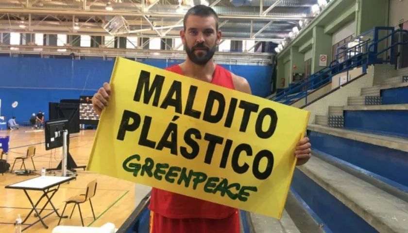 Marc Gasol, basquetbolista español. 
