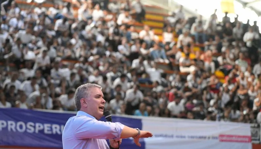 El Presidente de la República, Iván Duque.