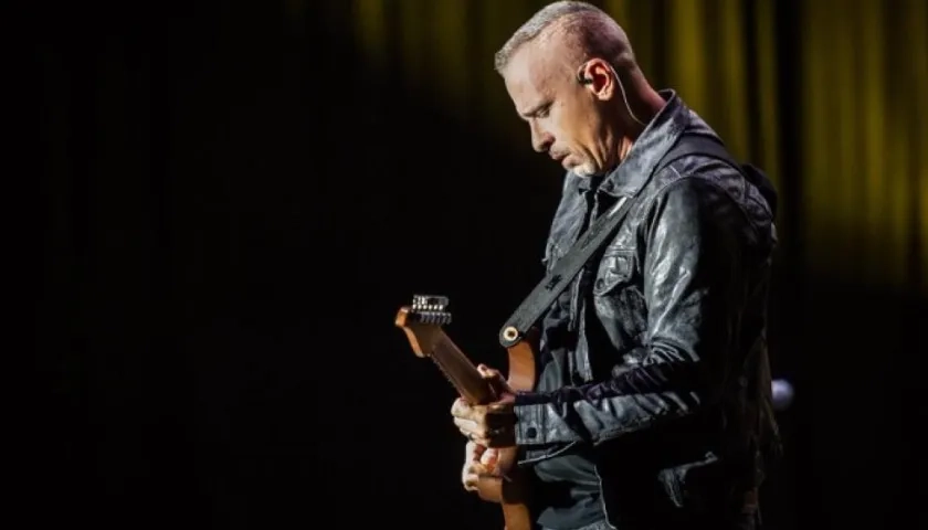 El cantautor italiano Eros Ramazzotti.