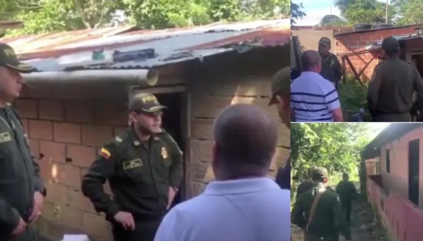 Presencia de las autoridades en el lugar de los hechos.