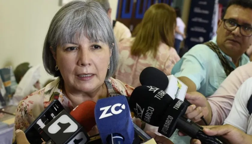 La Presidenta de la JEP, Patricia Linares.