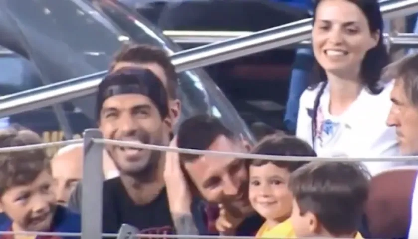 Momento del curioso suceso.