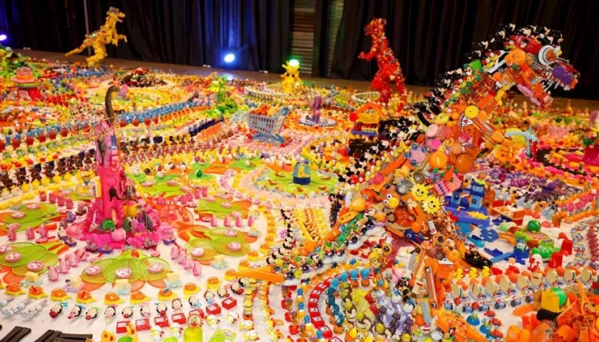 Actualmente se está exponiendo en Bangkok, Tailandia.