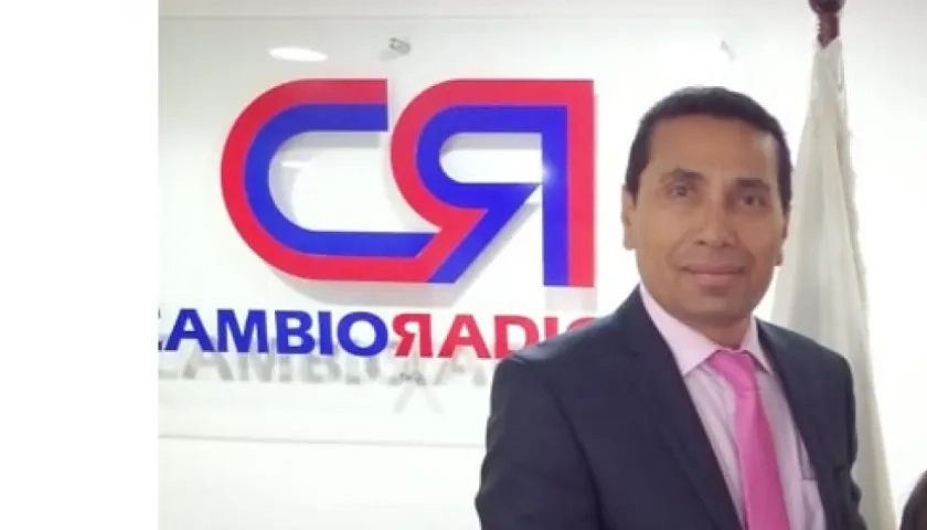 Hilbert Pinto, candidato a la alcaldía de Maicao.