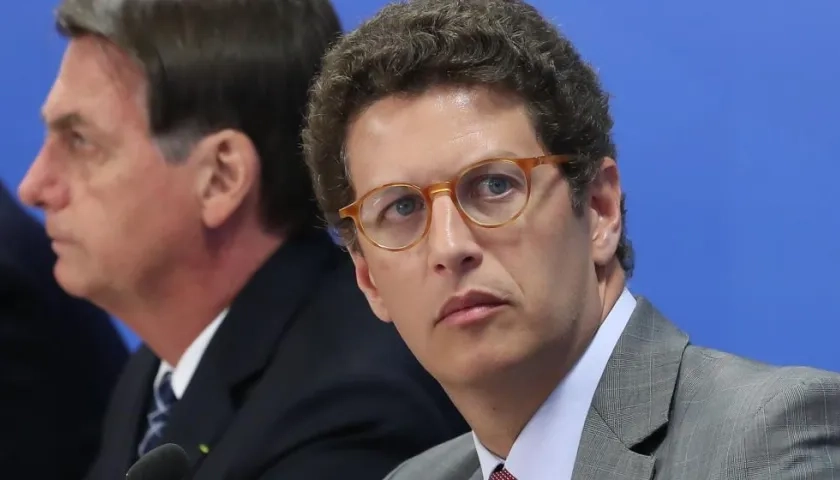 El ministro de Medio Ambiente de Brasil, Ricardo Salles.