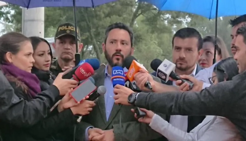 Jairo García Guerrero Secretario de Seguridad, Convivencia y Justicia de Bogotá.