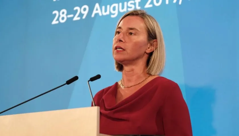 La portavoz de exteriores de la Unión Europea Maja Kocijancic