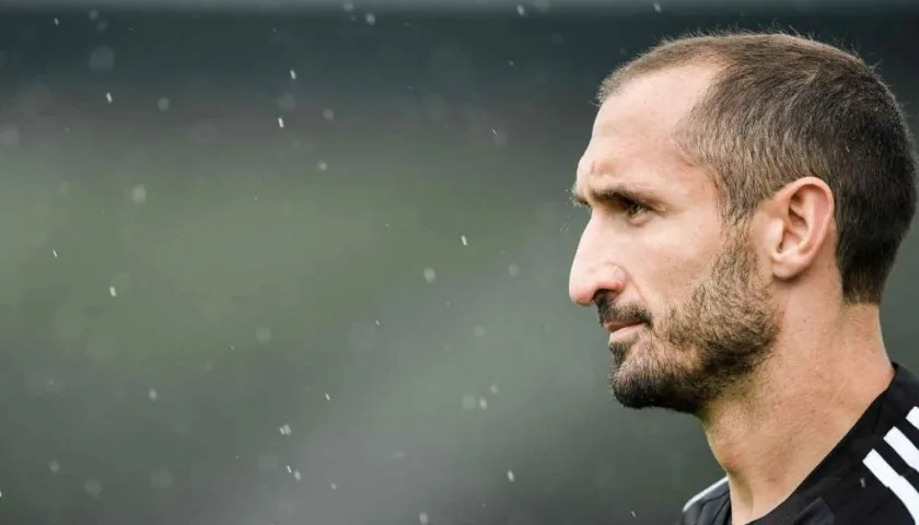 Giorgio Chiellini, capitán de la Juventus. 