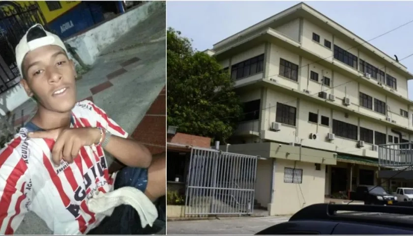 Jerson Steven Gutiérrez Muriel, joven de 19 años asesinado en el barrio Prado de Soledad.