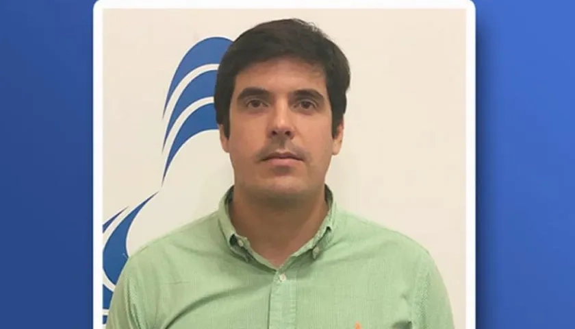 Juan Pablo Vélez, nuevo presidente ejecutivo (e) de la Cámara de Comercio de Cartagena.