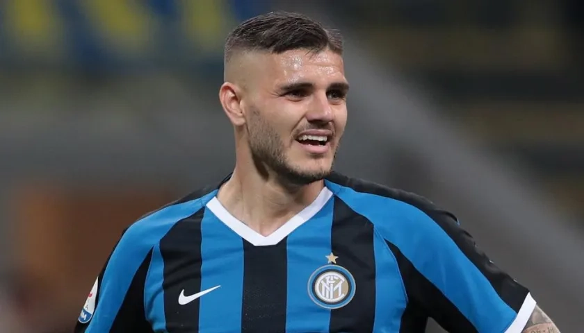 Mauro Icardi, delantero argentino.