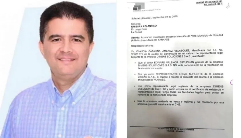 Rodolfo Ucrós, candidato a la Alcaldía de Soledad.