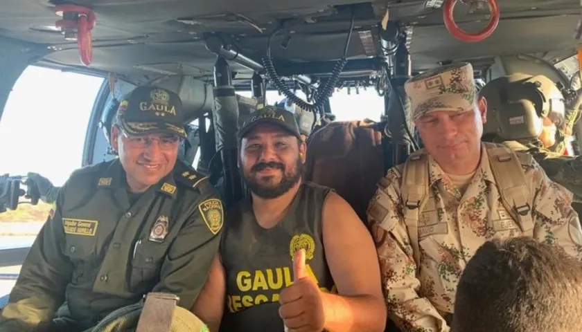 Las autoridades rescataron en el departamento de La Guajira a un comerciante paraguayo-libanés