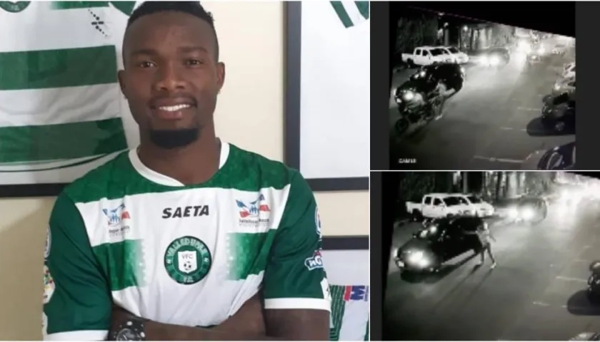 Yeison Manuel Mendoza Valencia, futbolista asesinado.