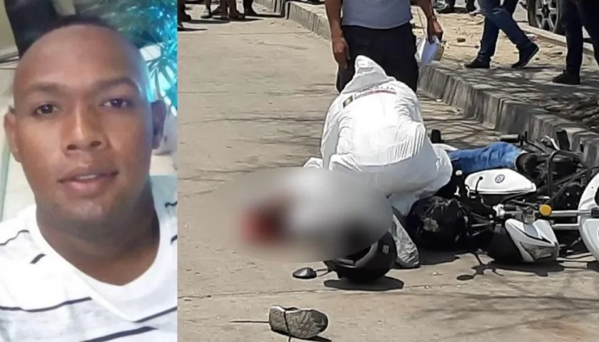  Michael Enrique Pineda Gómez murió en el lugar de los hechos.