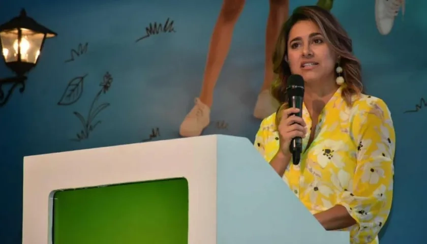 La Primera Dama de la Nación María Juliana Ruiz
