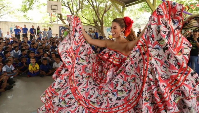 La Reina del Carnaval de Barranquilla 2020 Isabella Chams.