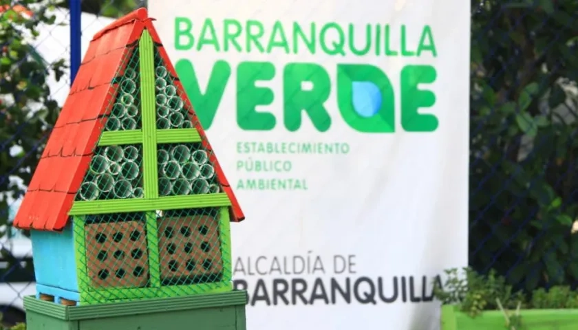 Primer ‘hotel para polinizadores’ en el Jardín Botánico de la ciudad.