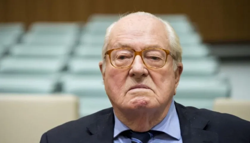 Jean-Marie Le Pen, político ultraderechista francés.