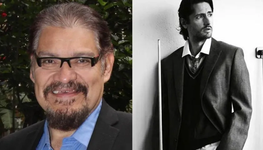 Los actores Joaquín Cosío y Juan Diego Botto.