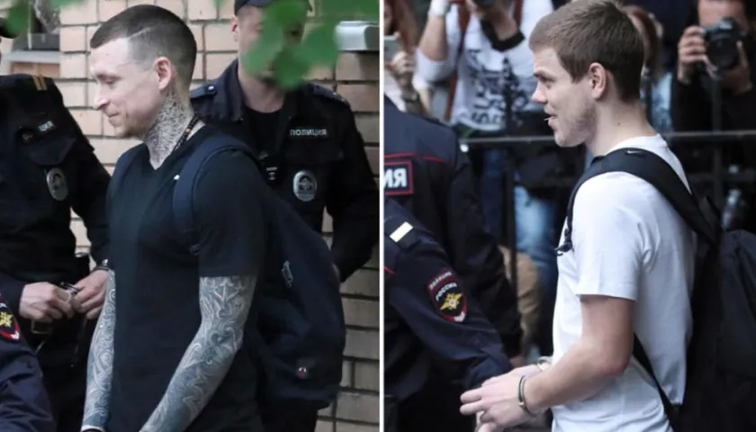 Alexandr Kokorin y Pável Mamaev.