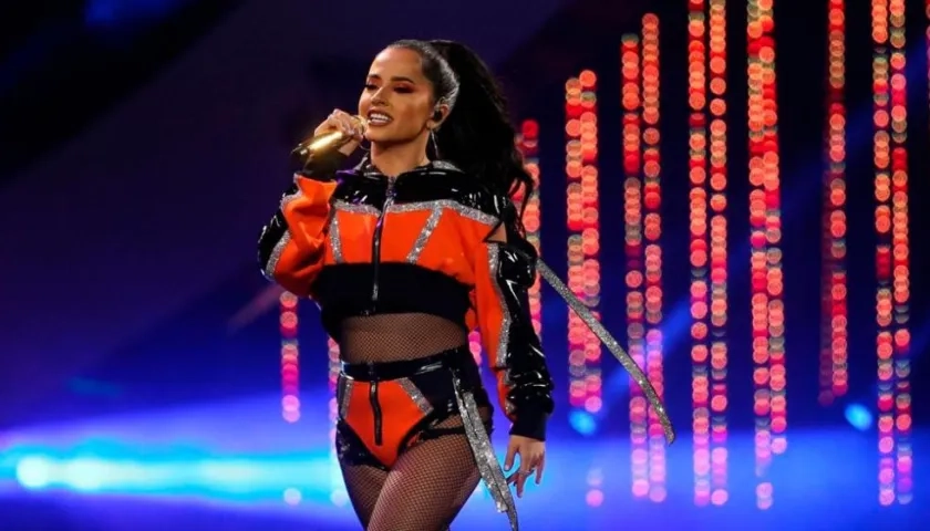 La cantante Becky G.