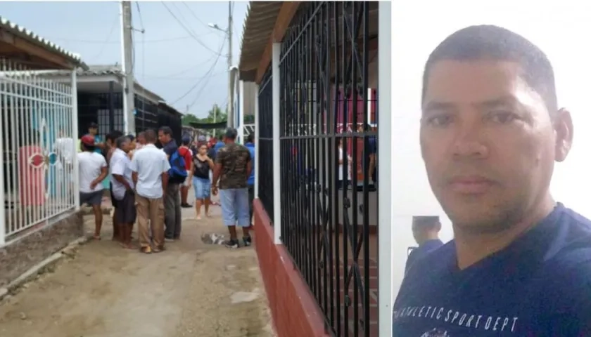 Barrio Bellavista de Malambo donde fue asesinado Henry Meza.