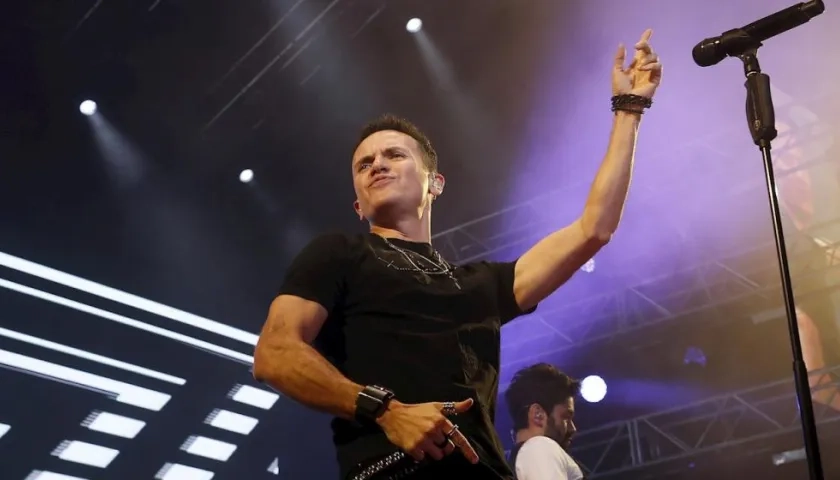 El cantante Fonseca.