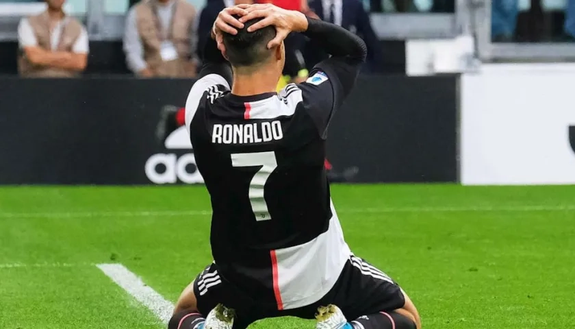 Cristiano Ronaldo, delantero portugués. 