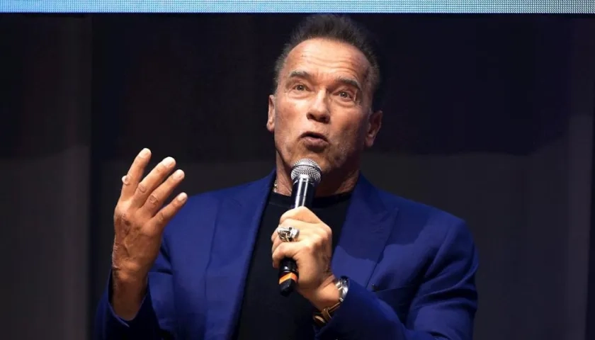 El actor y exgobernador de California Arnold Schwarzenegger.