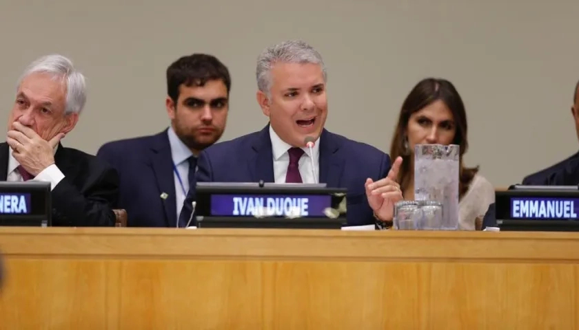 El Presidente de la República, Iván Duque.
