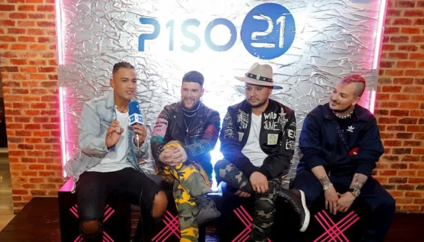 La agrupación Piso 21.