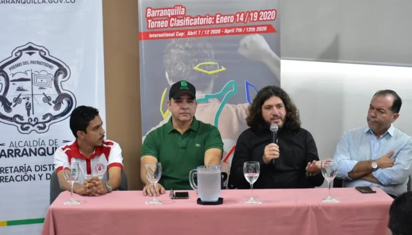 Carlos Mauricio Castro, director general del torneo. 