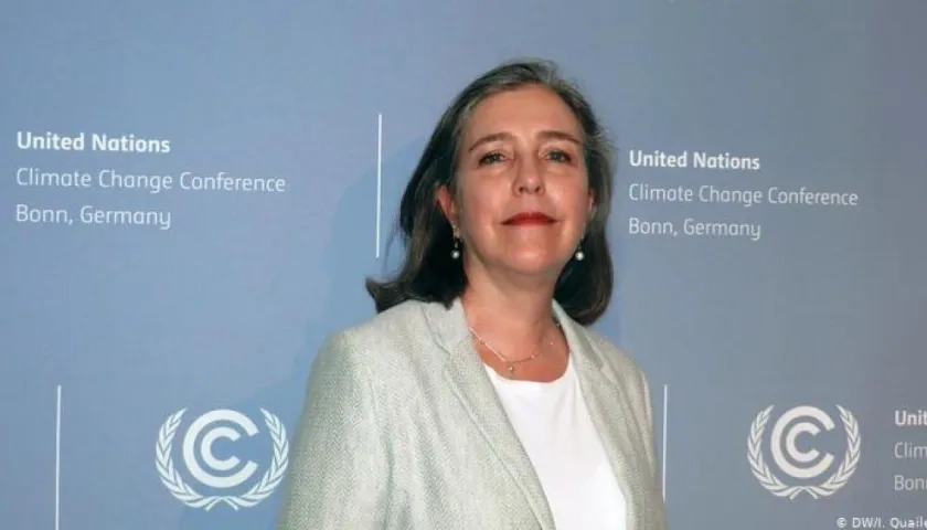 La activista medioambiental colombiana Paula Caballero.