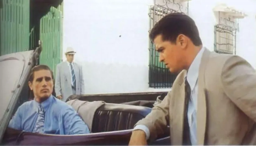 Carlos vives y su amigo Rodrigo Obregón