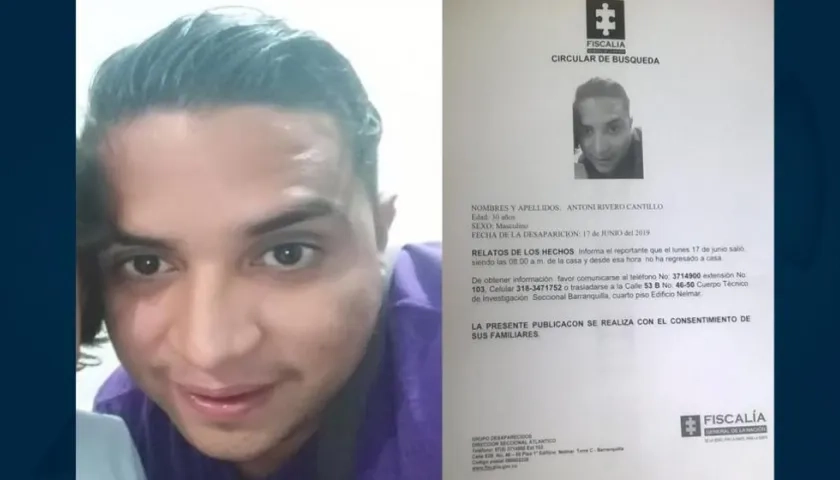 Foto en vida de Antoni Rivero Cantillo.