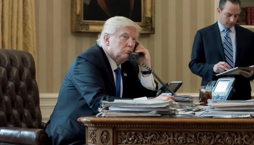 Donald Trump, presidente de Estados Unidos.