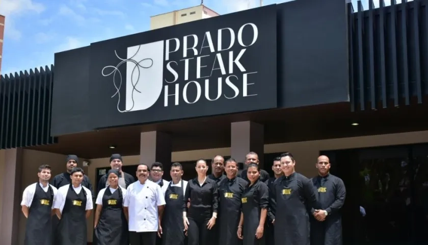 Los 18 trabajadores de Prado Steak House.