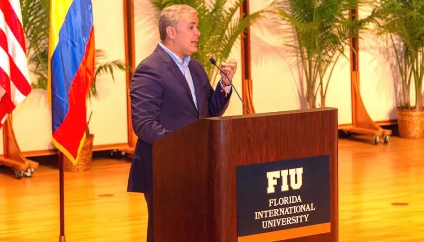 Iván Duque, Presidente de Colombia.